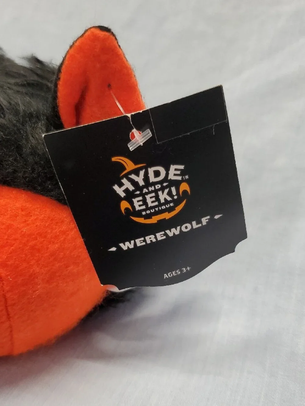 Target Orange & Black Werewolf Plush Kids Bag